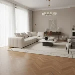 Parchet dublu stratificat stejar lacuit mat 1 strip Boen Oak Basic 12.5x70x470 mm - Parchet dublu stratificat