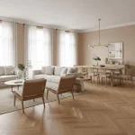 Parchet dublu stratificat stejar lacuit mat 1 strip Boen Oak Basic 12.5x70x470 mm - Parchet dublu stratificat