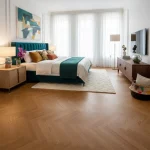 Parchet dublu stratificat stejar lacuit mat 1 strip, Boen Oak Toscana Nature, 10x70x470 mm - Parchet dublu stratificat