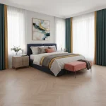 Parchet dublu stratificat stejar, uleiat albit, Boen Oak White Nature 10x70x470 mm - Parchet dublu stratificat