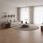 Parchet dublu stratificat stejar, uleiat albit, Boen Oak White Nature 10x70x470 mm - Parchet dublu stratificat