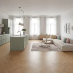 Parchet triplustratificat stejar, uleiat periat, 14x138x690 mm, Adagio, Boen - Parchet herringbone