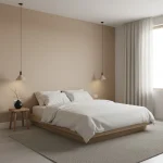 Vopsea de interior bej cu aspect nisipiu, Farrow and Ball Casein Distemper Buff No. 20, 5 Litri