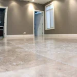 Travertin Blanco C C Placaj 45.7x30.5 1.2 Lustruit Chituit