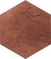 Gresie Klinker Paradyz Taurus Brown Heksagon 26x26 cm