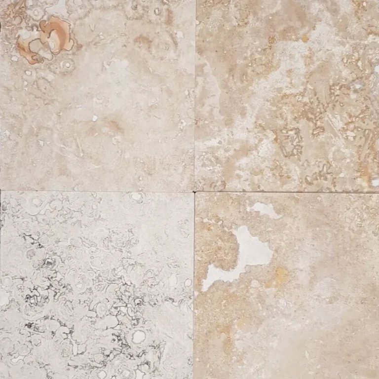 Travertin Blanco C C Placaj 30.5x30.5 1.2 Mat Chituit
