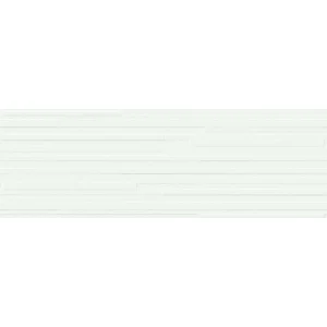 Faianță albă 3D satinată Marazzi, Pure White, 30x90 cm
