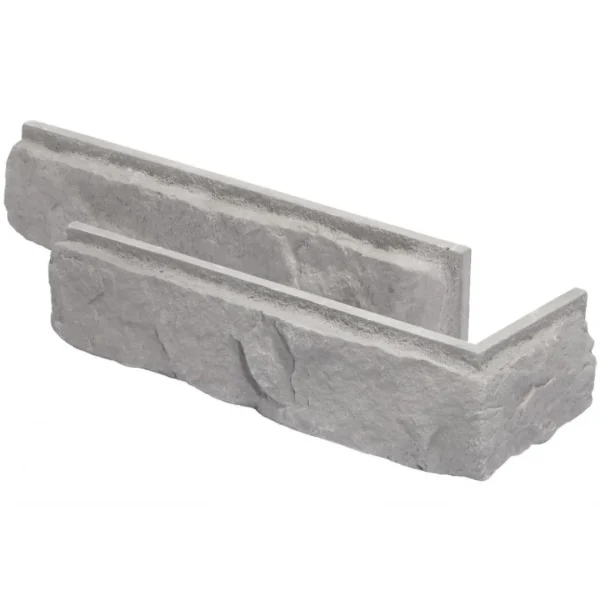 Piatra decorativa din gips gri, tip coltar, Stegu Siena 3, 0.29 mp/cutie