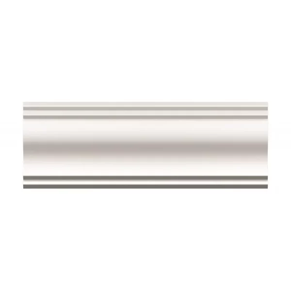 Profil decorativ din polistiren LX165, clasic, alb, 200 x 10 x 10 cm