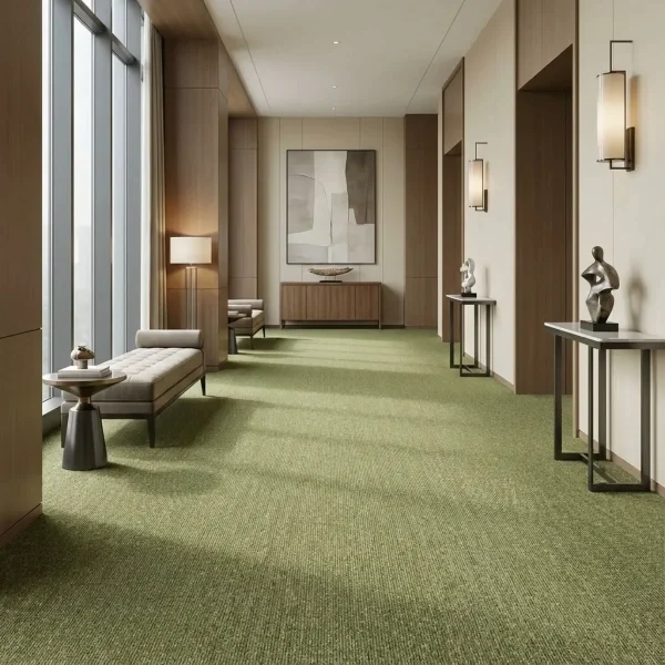 Mocheta dale birou verde, Burmatex GO TO 21818, 50cm x 50cm, Moss Green