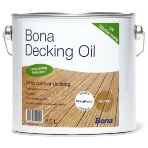 Decking Oil Neutru Bona 2.5L GT551115001