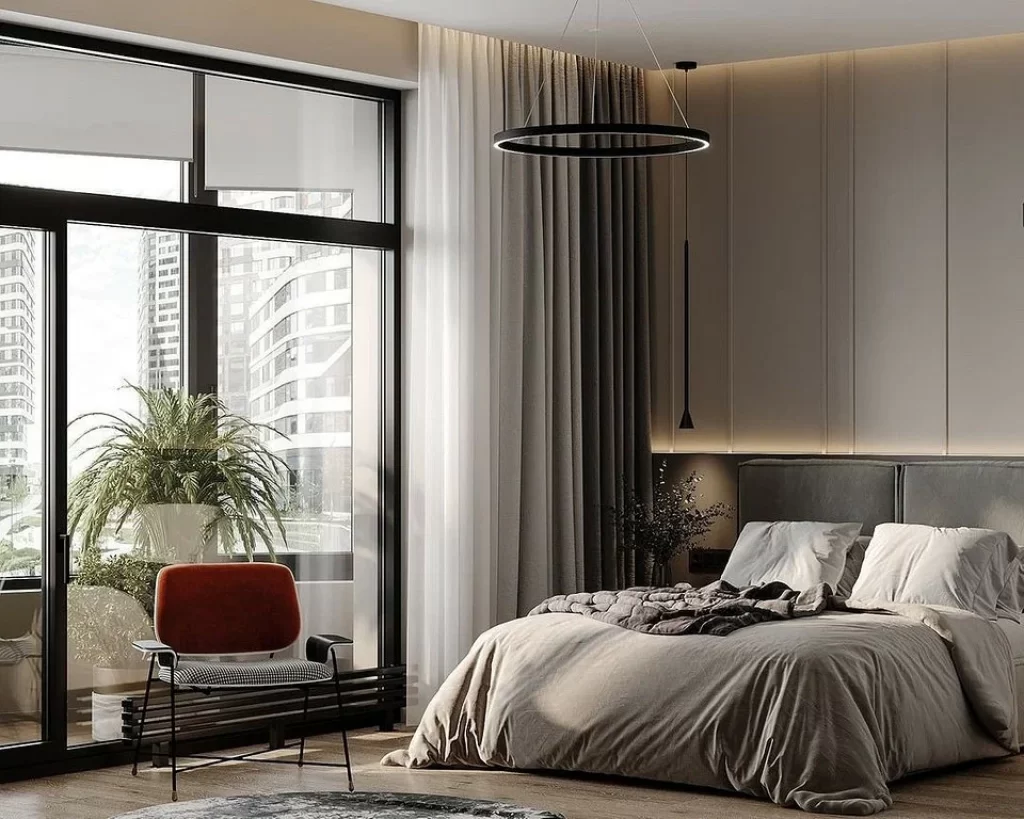 Designul dormitorului în 2023: 12 tendințe de top și 83 de fotografii pentru inspirație