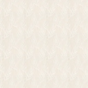 Material draperii bej jacquard floral Amica, țesătură poliester și bumbac, 137 cm lățime
