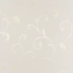 Perdea crem bej transparentă ornamentală Alegra, Gardisette, 280 cm