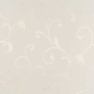 Perdea crem bej transparentă ornamentală Alegra, Gardisette, 280 cm