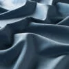 Draperii model uni bleu din poliester Chenille FR Gardisette latime material 147 cm