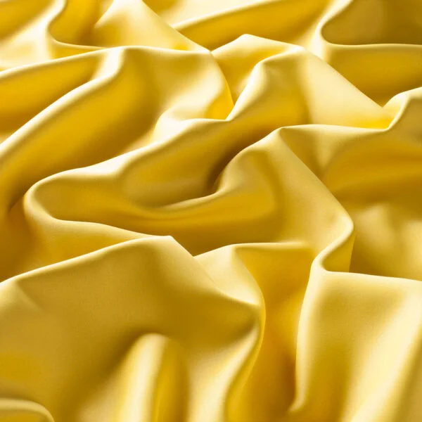 Draperii model uni galben din poliester Dimout FR Gardisette latime material 150 cm