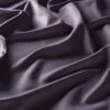 Draperii model uni mov violet din poliester Chenille FR Gardisette latime material 154 cm