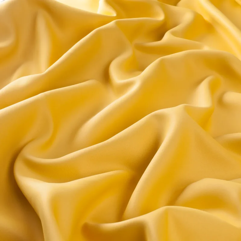 Material galben draperii blackout, țesătură twill poliester, Gardisette, 300 cm