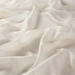 Perdea crem bej transparentă ornamentală Alegra, Gardisette, 280 cm