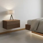 Plinta lemn furnir stejar închis, 2200 x 60 x 16 mm, Barlinek