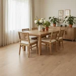 Parchet triplustratificat stejar bej, lac mat, Asmara Family Barlinek, , 725x180x14 mm - Parchet triplustratificat