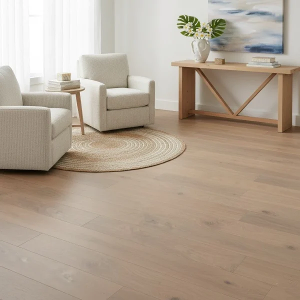 Parchet triplustratificat stejar bej, lac mat, Asmara Family Barlinek, , 725x180x14 mm - Parchet triplustratificat