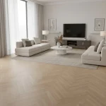 Parchet laminat Stejar 8 mm Alsapan Elegant Herringbone Canavese Blond 706 AC5 4V