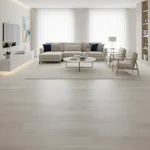 Parchet triplustratificat stejar albit, lăcuit, 725x180x14 mm, Dunes Pure Line, Barlinek - Parchet triplustratificat