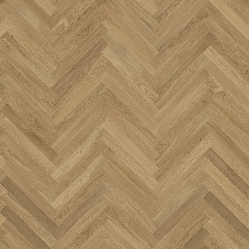 Parchet lemn natural spic herringbone, Studio Oak AB, Kahrs, 490x70x11 mm