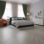 Parchet triplustratificat stejar gri, lac mat, 725x130x14 mm, Marzipan Muffin, Barlinek - Parchet triplustratificat