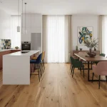 Parchet triplustratificat stejar rustic, lăcuit, 2200x209x14 mm, Live Natural Epoca, Boen - Parchet triplustratificat