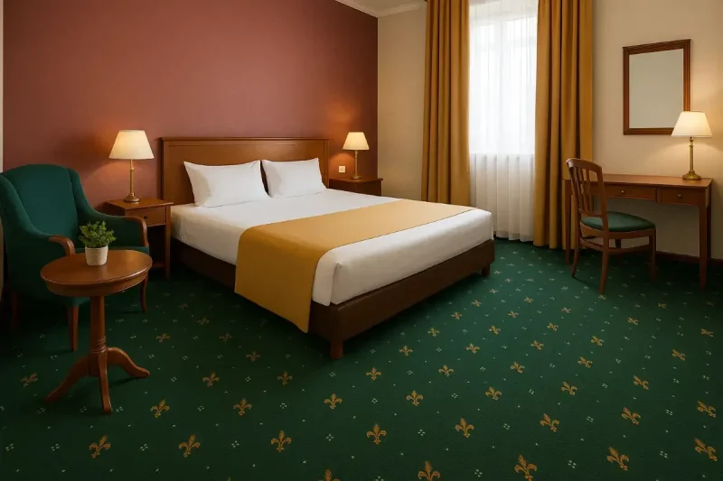 Mocheta verde, hotel, crini imperiali, trafic, Locanda 27, BALTA, 4ml