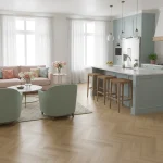 SPC ARBITON WOOD EIR PRINCETON OAK CAS 228 HERRINGBONE - Parchet herringbone
