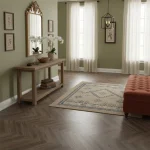 Parchet Herringbone SPC Takaina Herringbone, stejar deschis, rezistent, 150x610 mm - Parchet herringbone