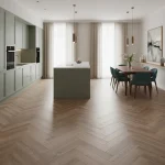 Parchet laminat Herringbone 12mm AC6 4V 5G 622 Balearic Oak Alsafloor - Parchet herringbone