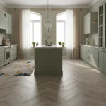 SPC ARBITON AMARON Herringbone floor 5.0/0.55 MEDICCI OAK CA 177 592x148 mm - Parchet herringbone