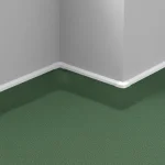 Plinta pvc pentru mocheta, fara canal cablu, alba, 25443 101 4ml