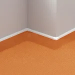 Plinta pvc pentru mocheta, fara canal cablu, alba, 25443 101 4ml