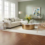 Parchet LVT Project Floor PLANKWOOD, stejar mediu, model spic PW3535-FP - OUTLET