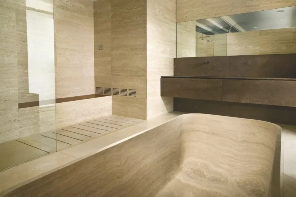 Ce este travertinul si modul de utilizare a acestuia in designul interior