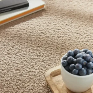 Mocheta de lux bej, Cashmere Velvet 38, Balta