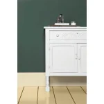 Vopsea verde mata 7 la suta luciu pentru interior Farrow and Ball Mostra Green Smoke No. 47 100 ml