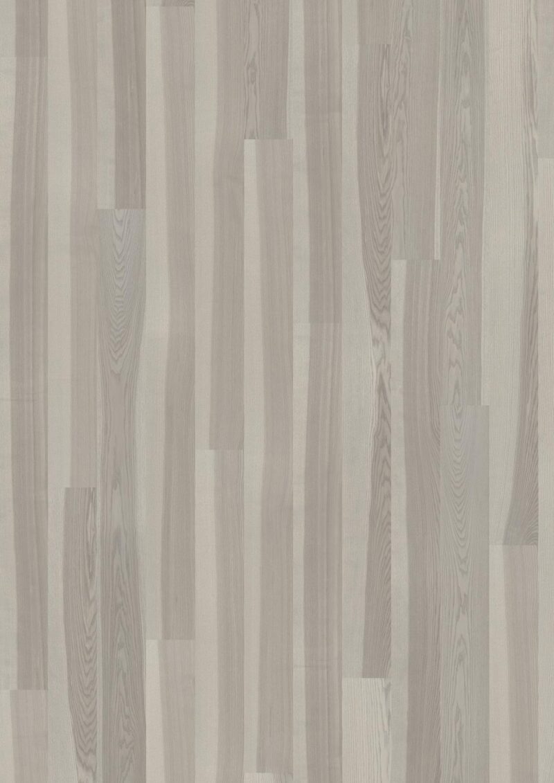 Parchet Kahrs Lux Stream frasin lacuit ultra mat periat micro bizotat gri 1-strip 2420x187x15 mm 151N8AAKH4KW240 - imagine 2