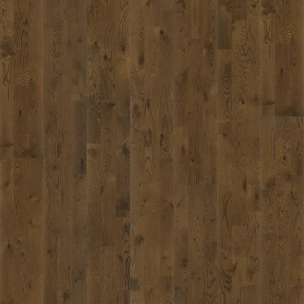 Parchet triplustratificat Stejar, maro, lacuit mat, 2423x200x15 mm, Harmony, Kahrs