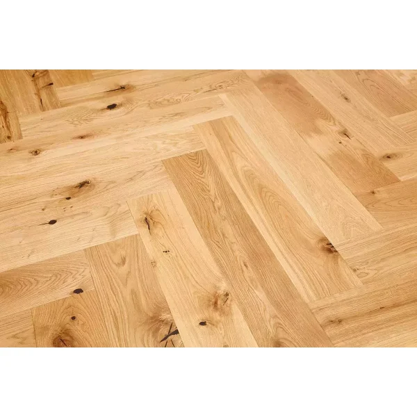 Parchet triplu stratificat stejar, Grand Canyon Herringbone, Barlinek, 130mm