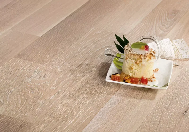 Parchet stratificat Barlinek Cheesecake Grande Scurt stejar lac mat 1WG000805 1.1 m x 180 mm x 14 mm