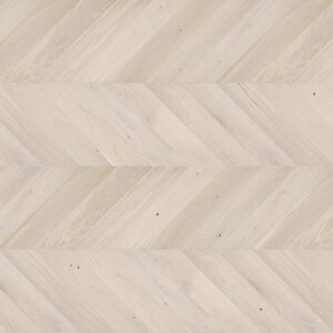 Parchet stratificat stejar lac mat crem Barlinek Trivor Chevron  14 mm