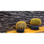 Piatra decorativa din beton tip coltar, gri, Stegu Grenada 5, 0.28 mp cutie