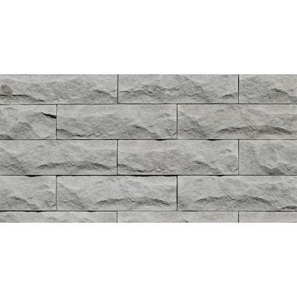 Piatră decorativă, tip placă Stegu Amsterdam, gri, aspect rustic